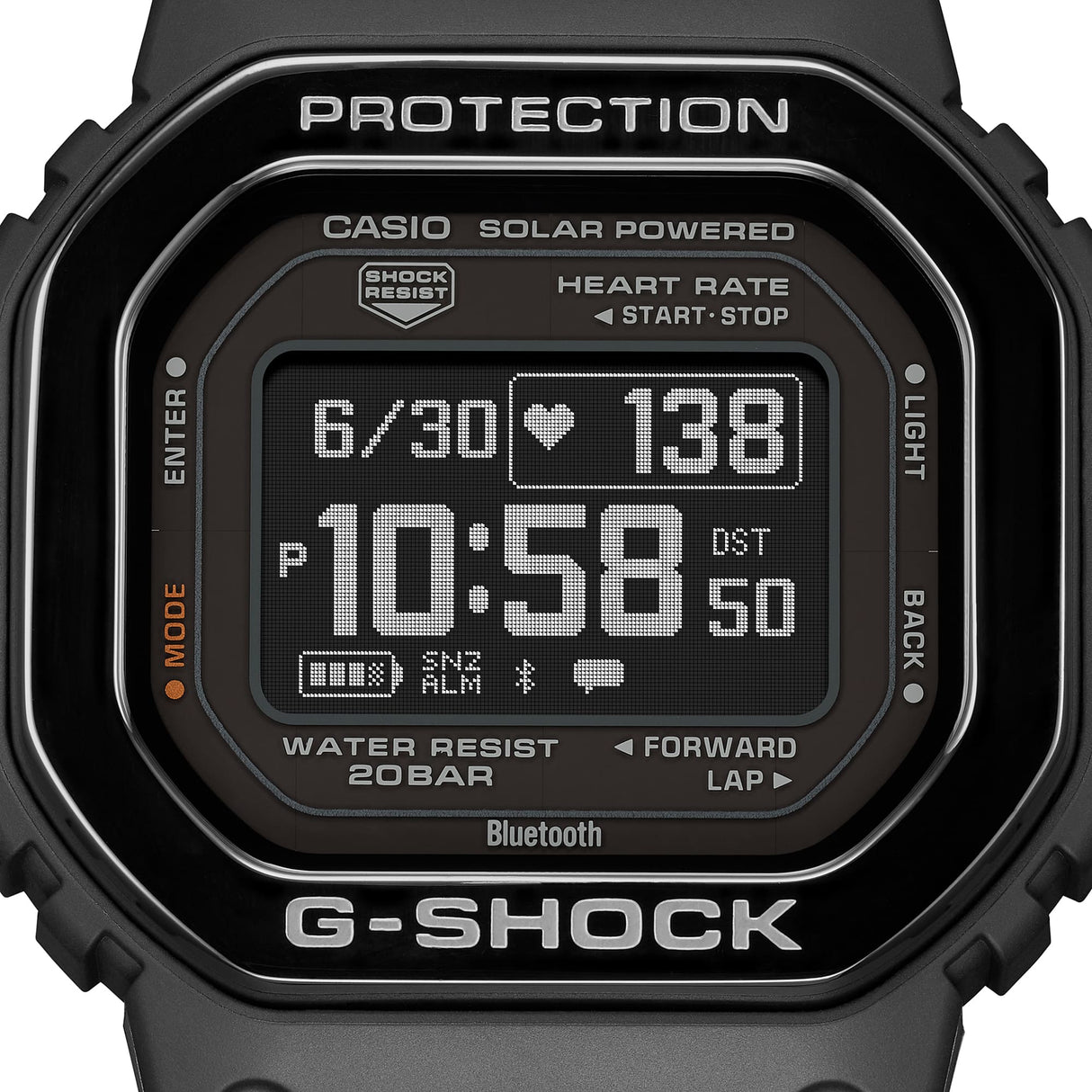 DW-H5600 Reloj G-Shock Bluetooth de caballero banda de resina