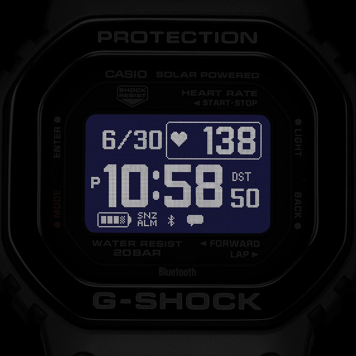 DW-H5600 Reloj G-Shock Bluetooth de caballero banda de resina