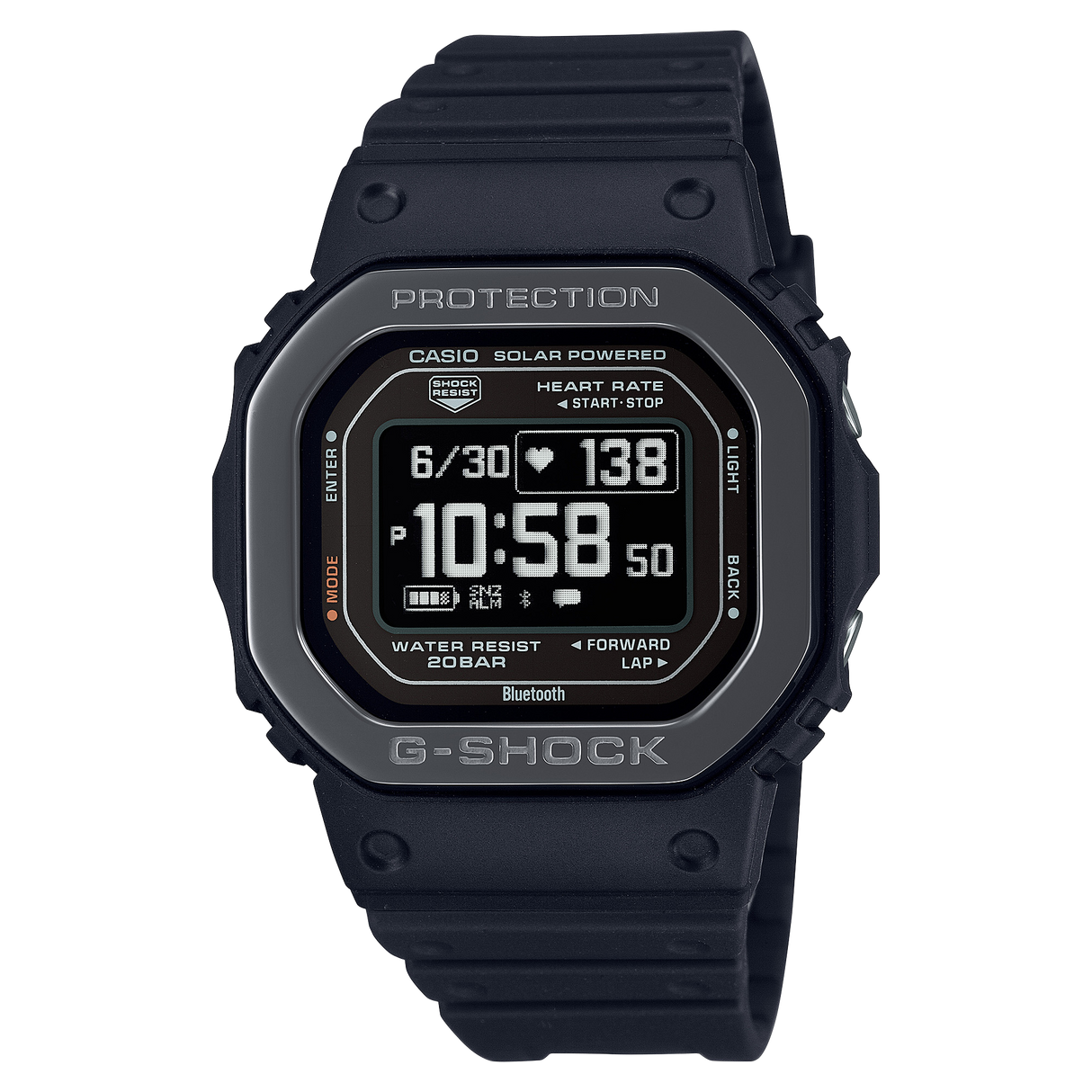 DW-H5600 Reloj G-Shock Bluetooth de caballero banda de resina