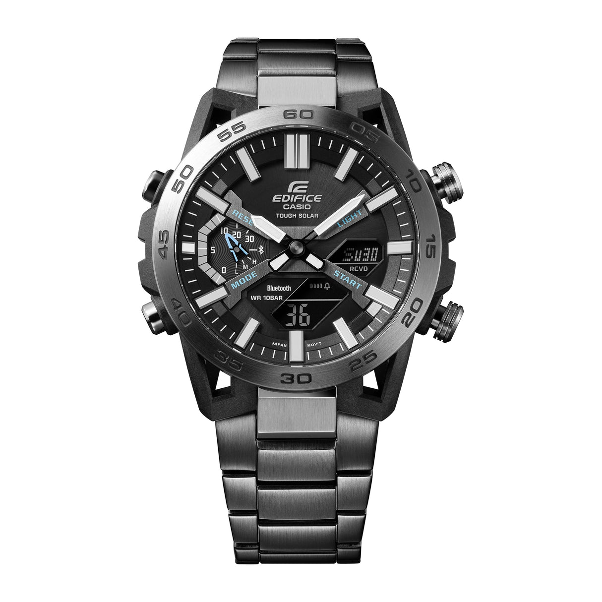 ECB-2000 Reloj Edifice para caballero pulsera de metal Bluetooth