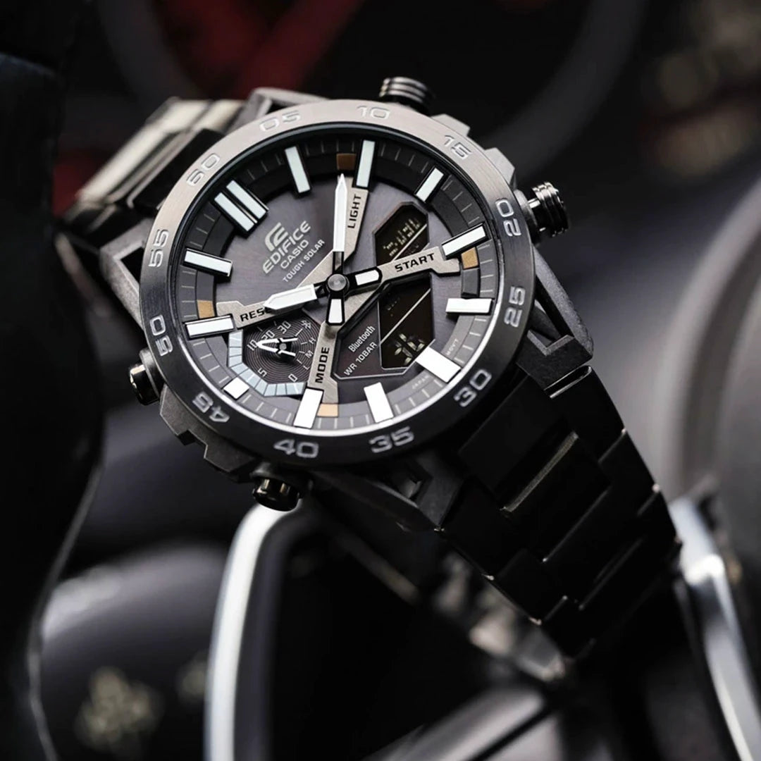 ECB-2000 Reloj Edifice para caballero pulsera de metal Bluetooth