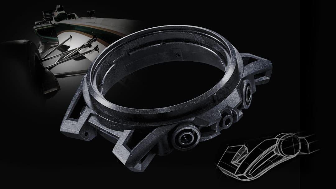 ECB-2000HR-1A Reloj Edifice Honda Racing para caballero correa de tela Bluetooth