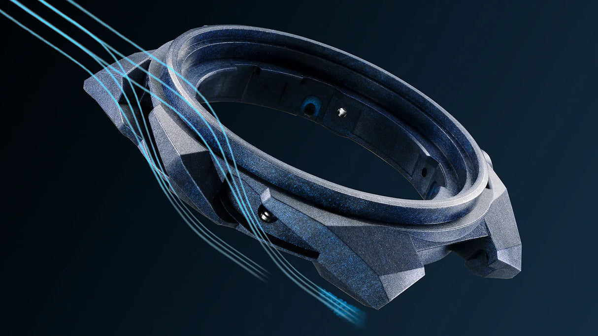 ECB-2200 Edifice Windflow Tough Solar Reloj para Hombre Pulsera de Metal Doble hora Bluetooth