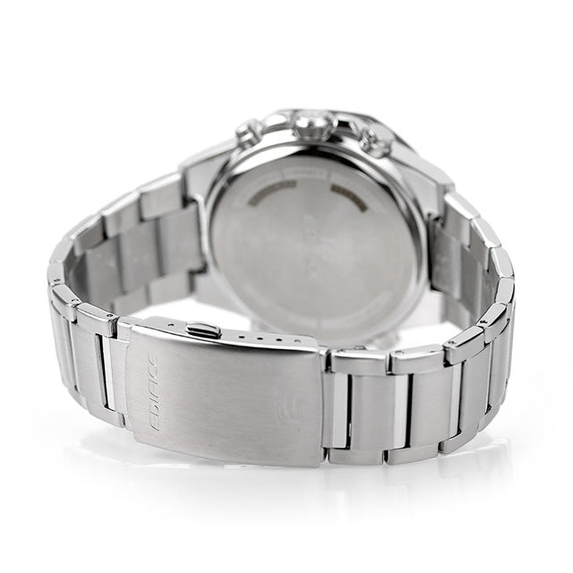 ECB-950 Edifice Reloj Doble hora Pulsera de Metal para Hombre