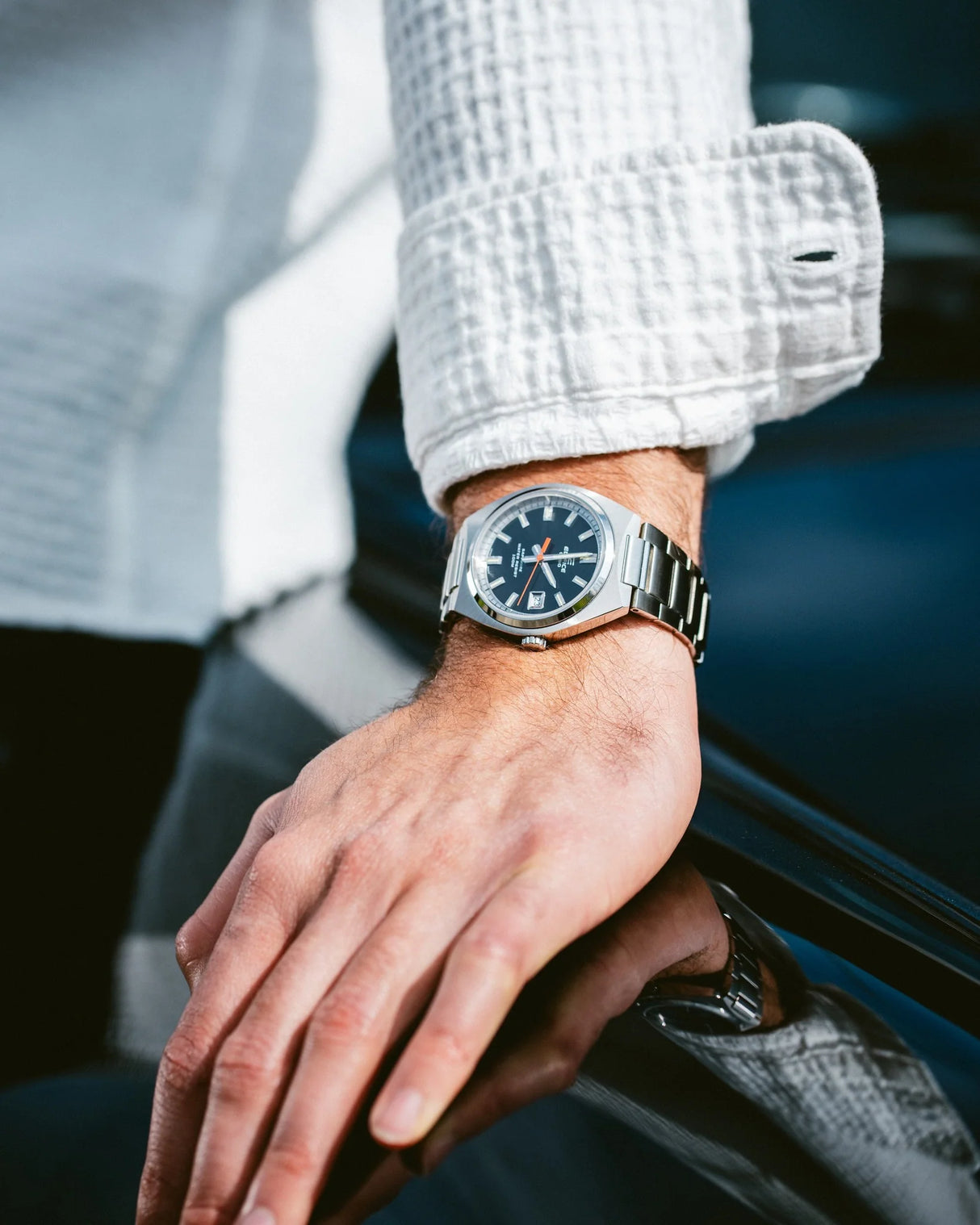 EFB-109D Reloj Edifice de hombre pulsera de metal