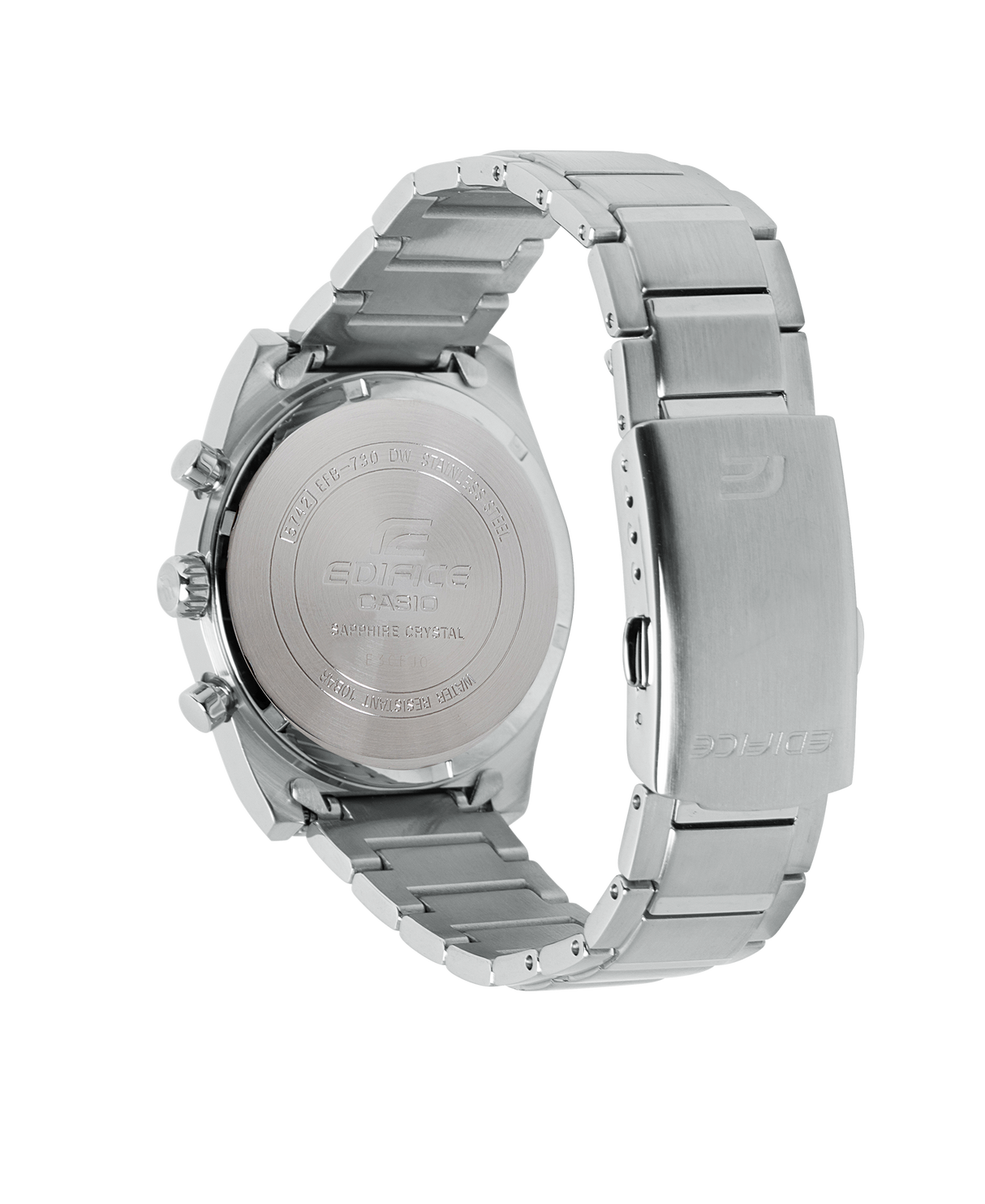 EFB-730 Reloj Edifice Sapphire de hombre correa de metal 47 mm