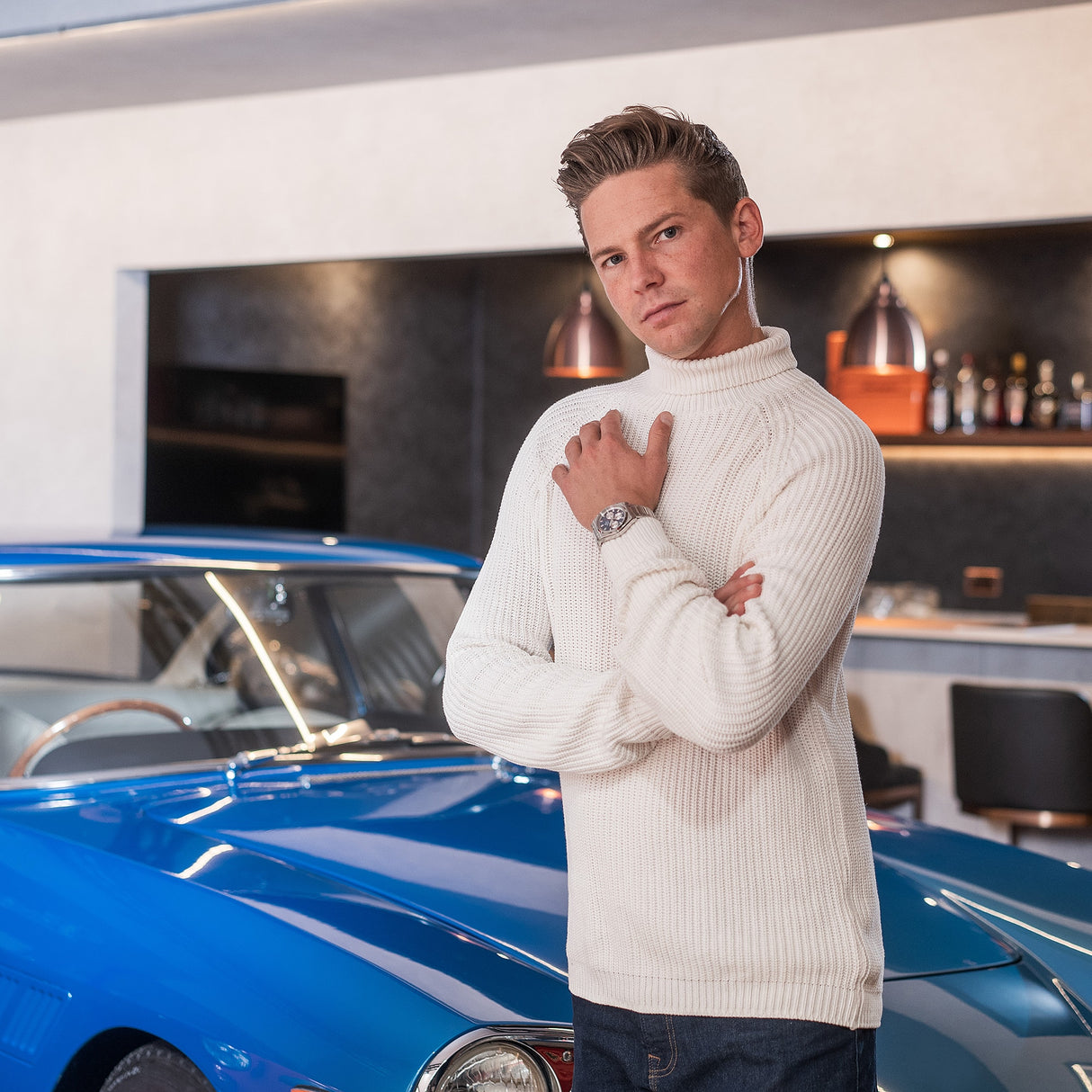 EFB-730 Reloj Edifice Sapphire de hombre correa de metal 47 mm