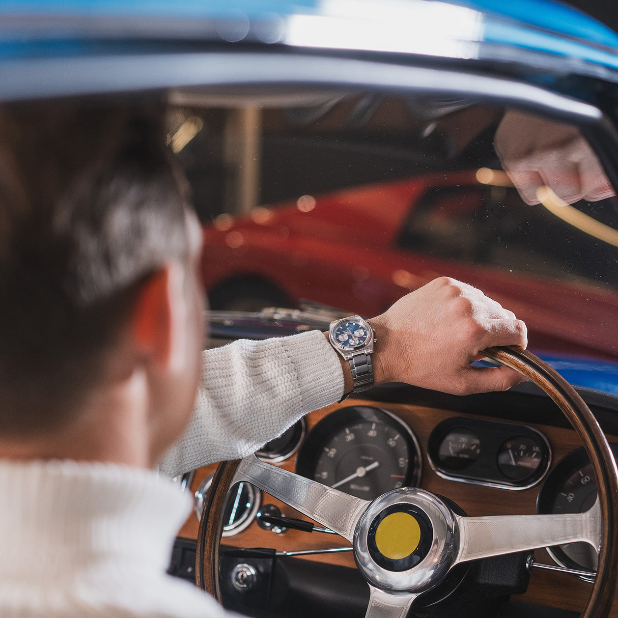 EFB-730 Reloj Edifice Sapphire de hombre correa de metal 47 mm