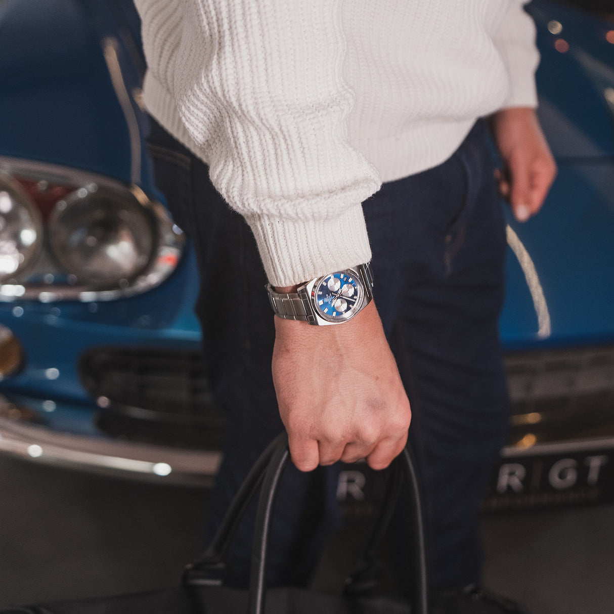 EFB-730 Reloj Edifice Sapphire de hombre correa de metal 47 mm