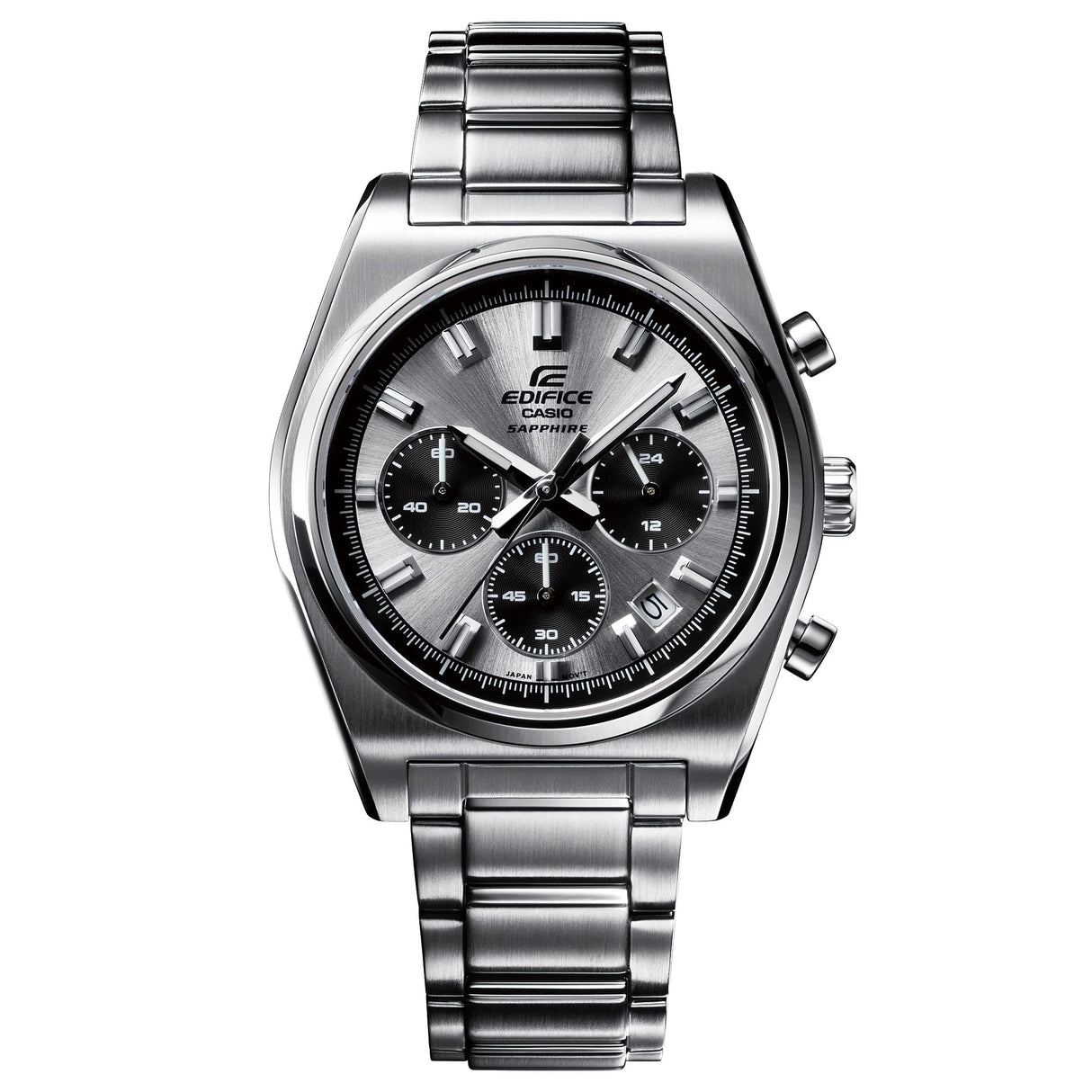EFB-730 Reloj Edifice Sapphire de hombre correa de metal 47 mm