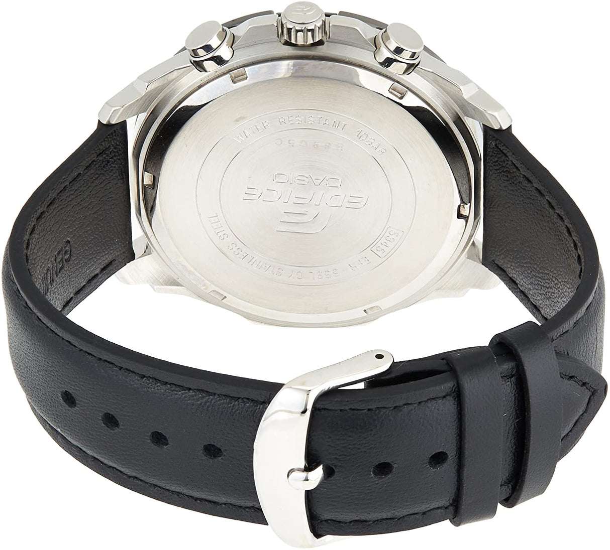 EFR-539 Reloj Edifice Análogo para Hombre Pulsera de Cuero