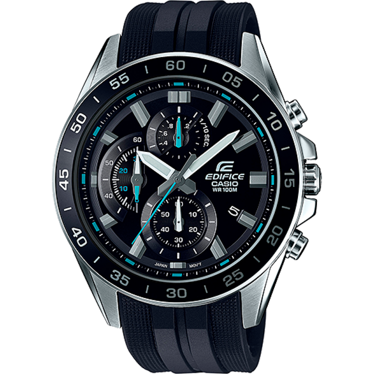 EFV-550P Reloj Edifice de hombre pulsera de caucho