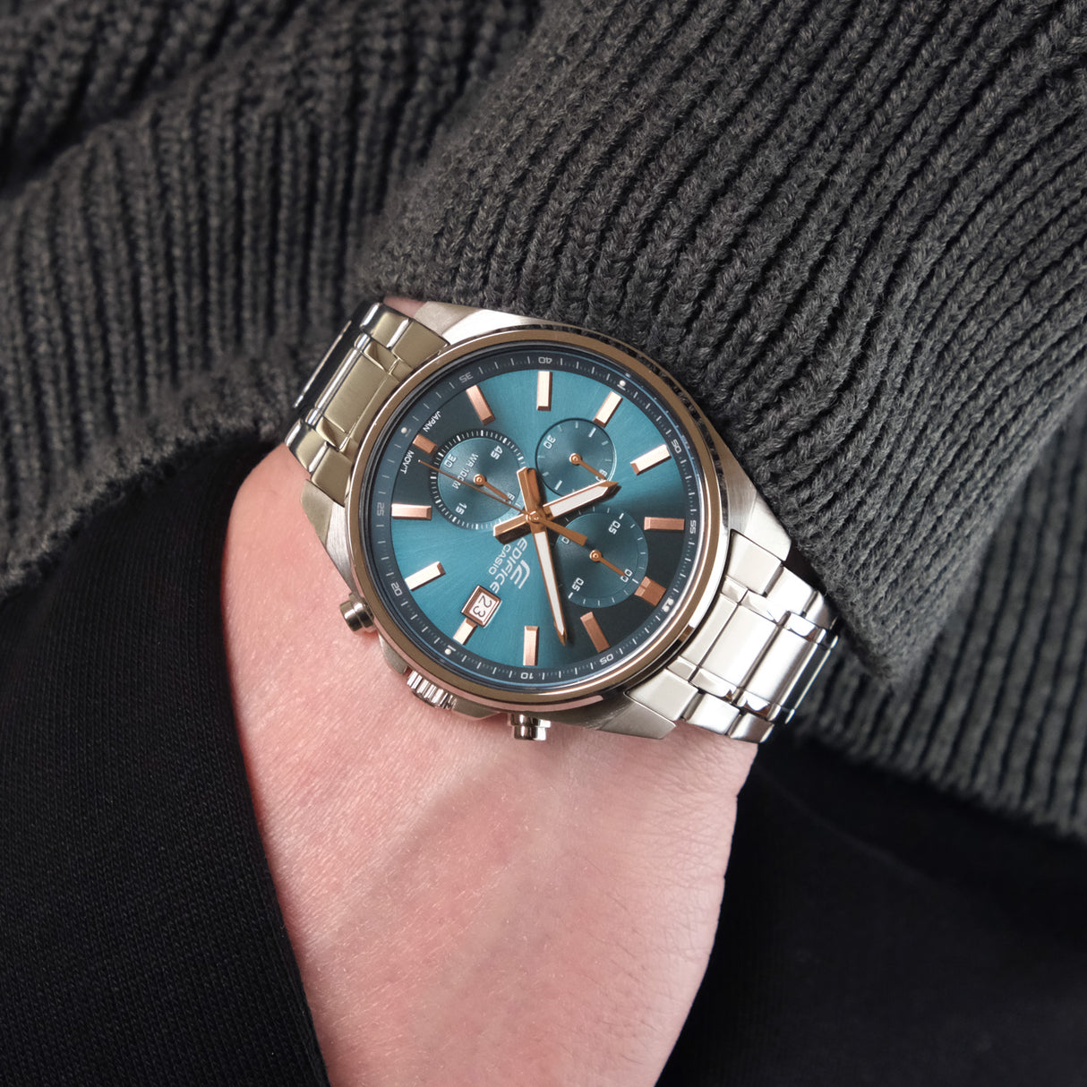 EFV-610 Edifice Reloj Análogo de Metal para Hombre