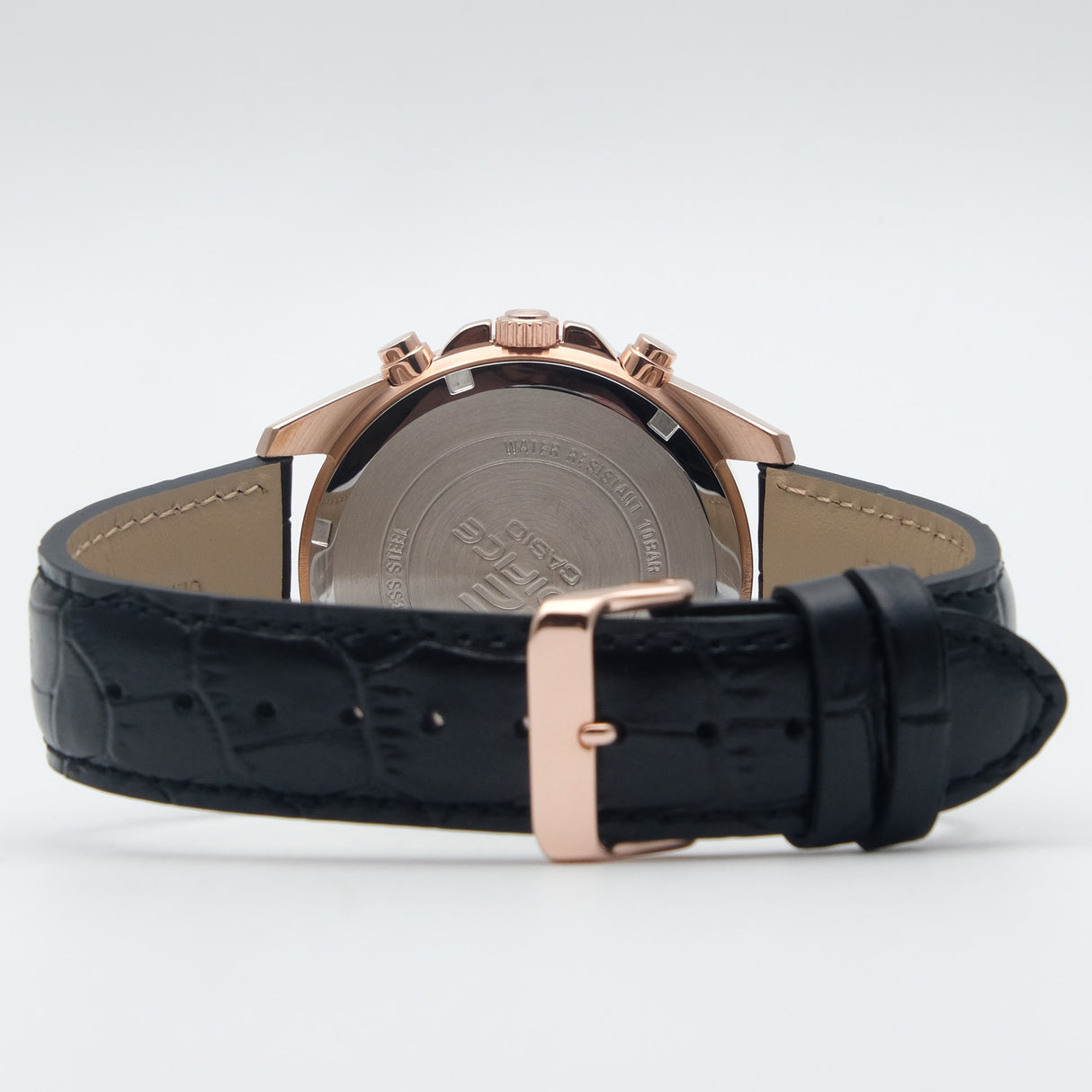 EFV-610 Reloj Edifice de hombre pulsera de cuero 49 mm