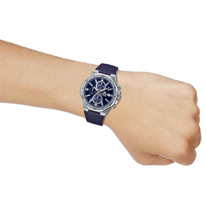 EFV-640 Reloj Edifice para caballero pulsera de cuero