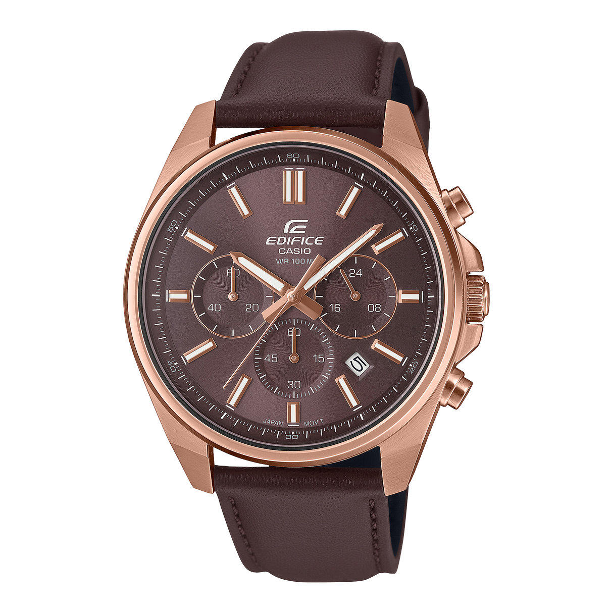 EFV-650CL Reloj Edifice de hombre correa de piel análogo