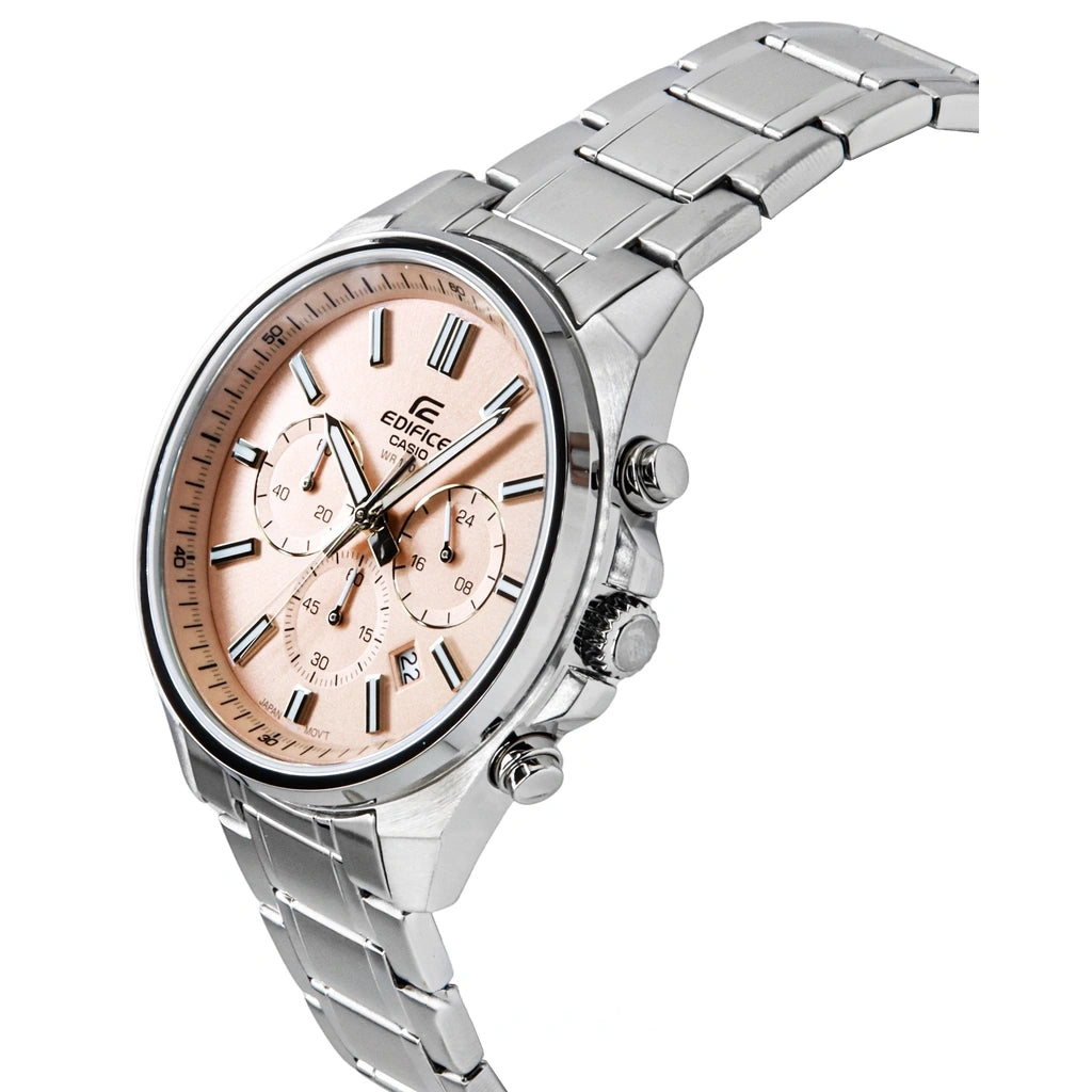 EFV-650 Edifice Reloj para Hombre Pulsera de Metal Análogo