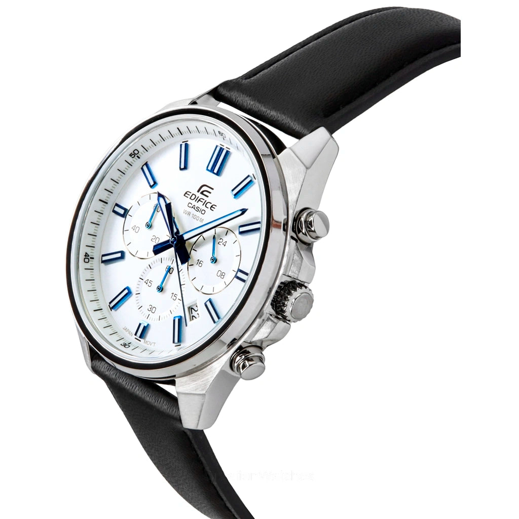EFV-650L Reloj Edifice de hombre pulsera de piel