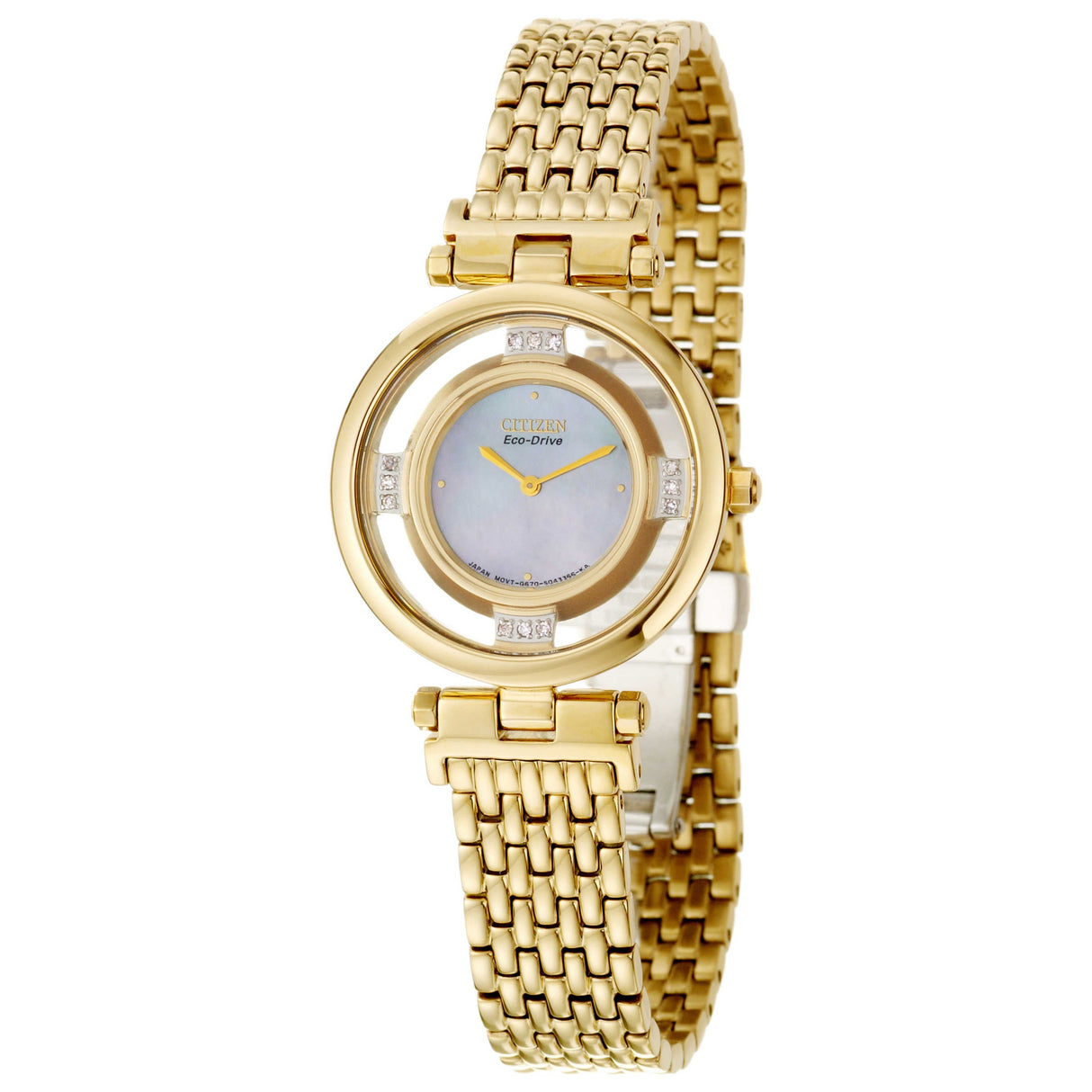 EG3102-54D Reloj Citizen Sltiletto de mujer correa de metal