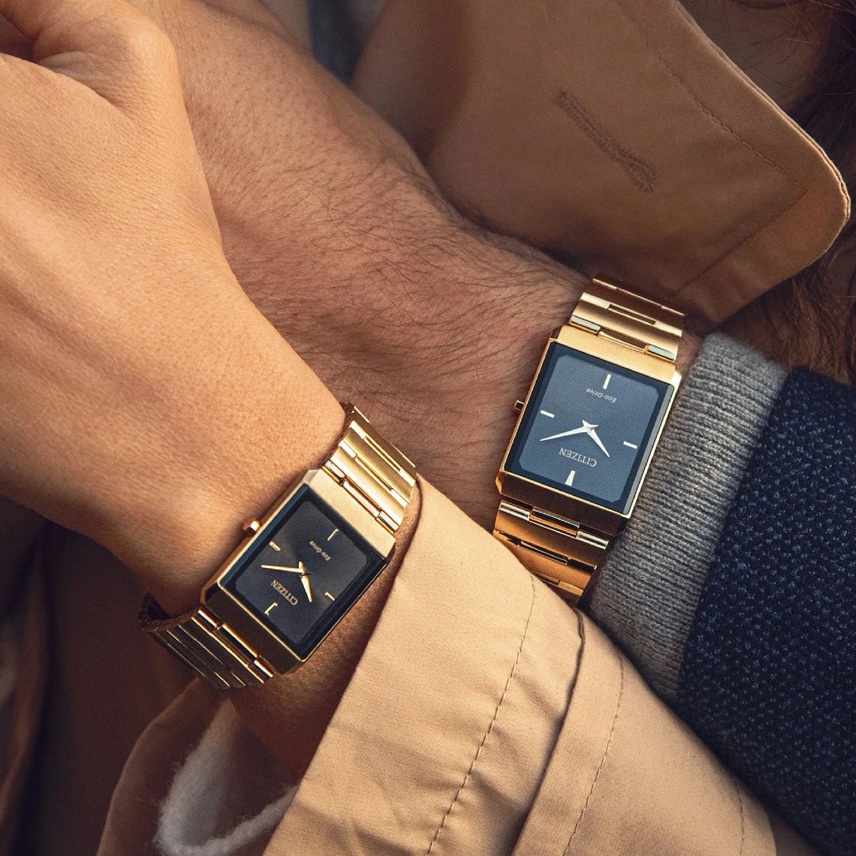 EG6012-59E Citizen Stiletto reloj unisex pulsera de metal