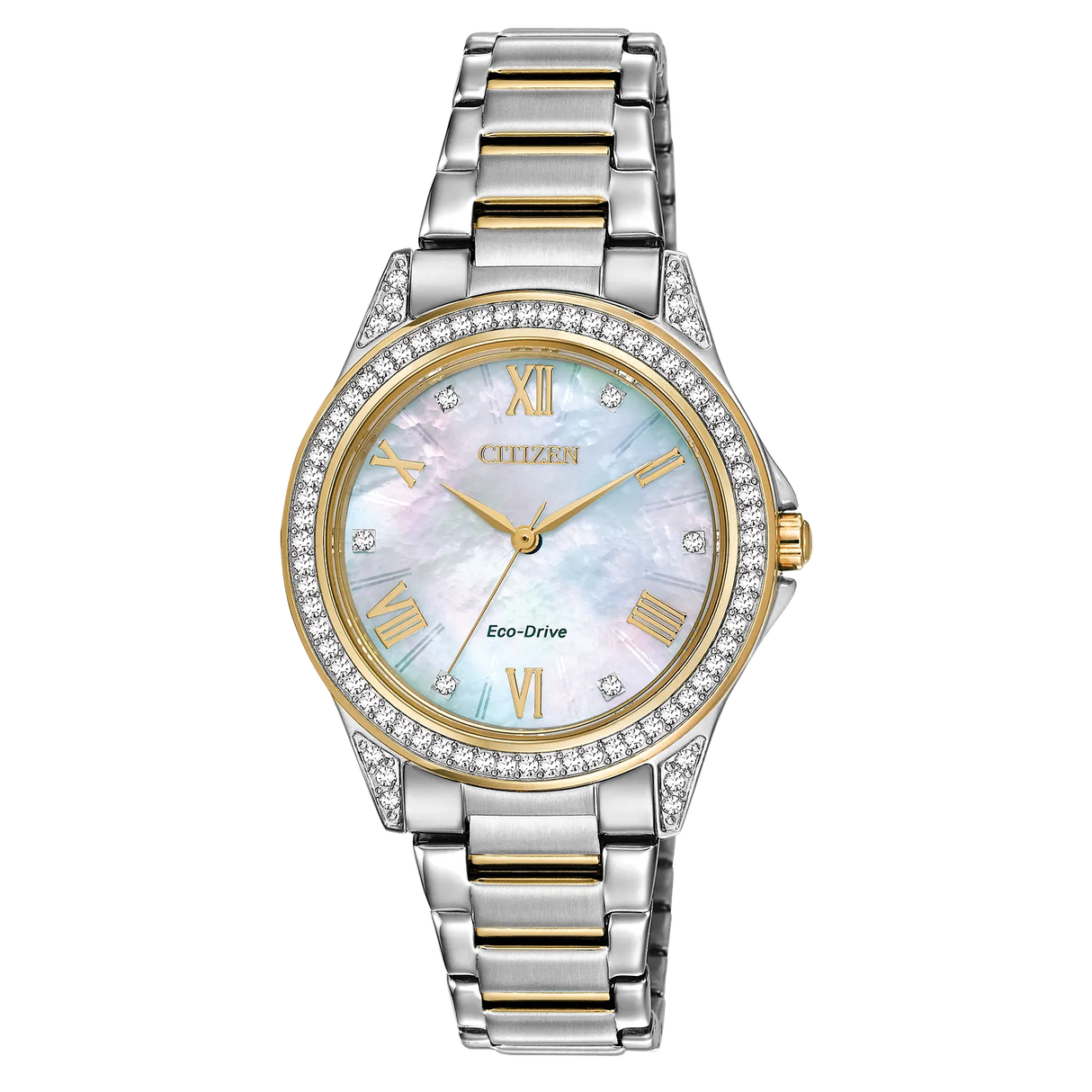 EM0234-59D Reloj Citizen Sport Casual de mujer correa de metal 34 mm