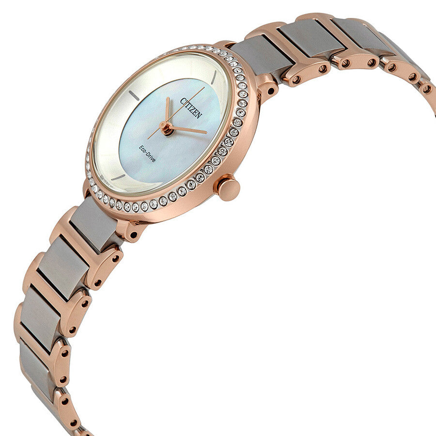 EM0483-89D Reloj Citizen Cristal de dama pulsera de metal