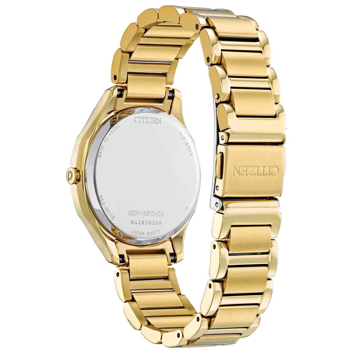 EM0752-54P Reloj Citizen Weekender de dama banda de metal