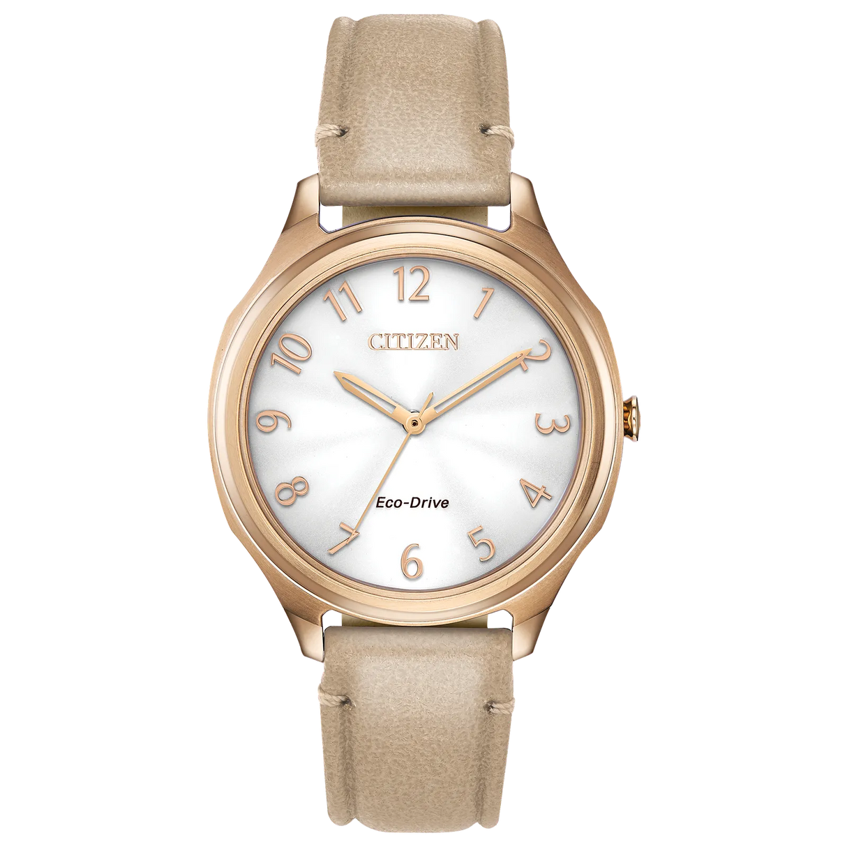 EM0753-01A Reloj Citizen Weekender de dama pulsera de cuero