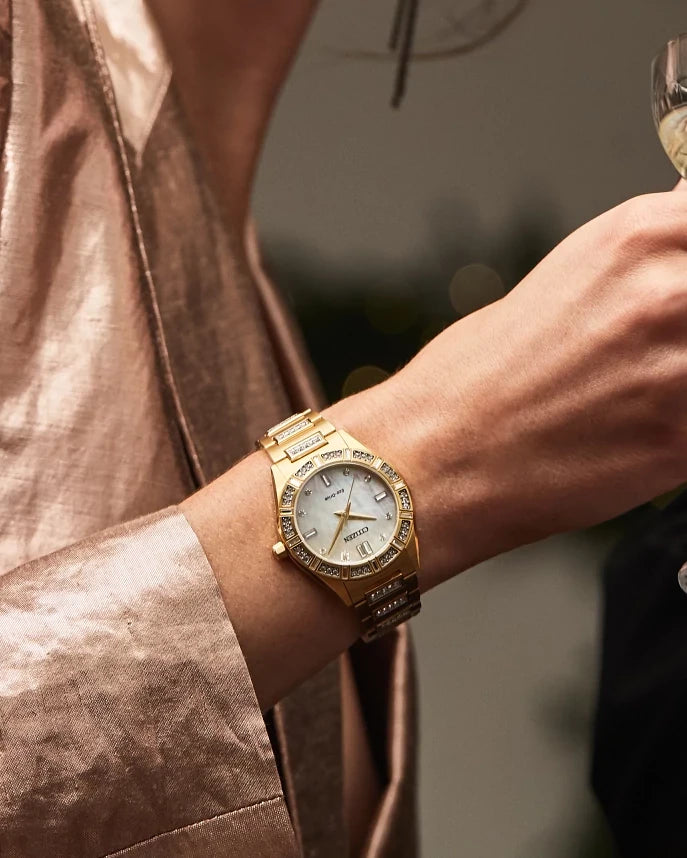 EM1022-51D Reloj Citizen Silhouette de mujer correa de metal 34 mm