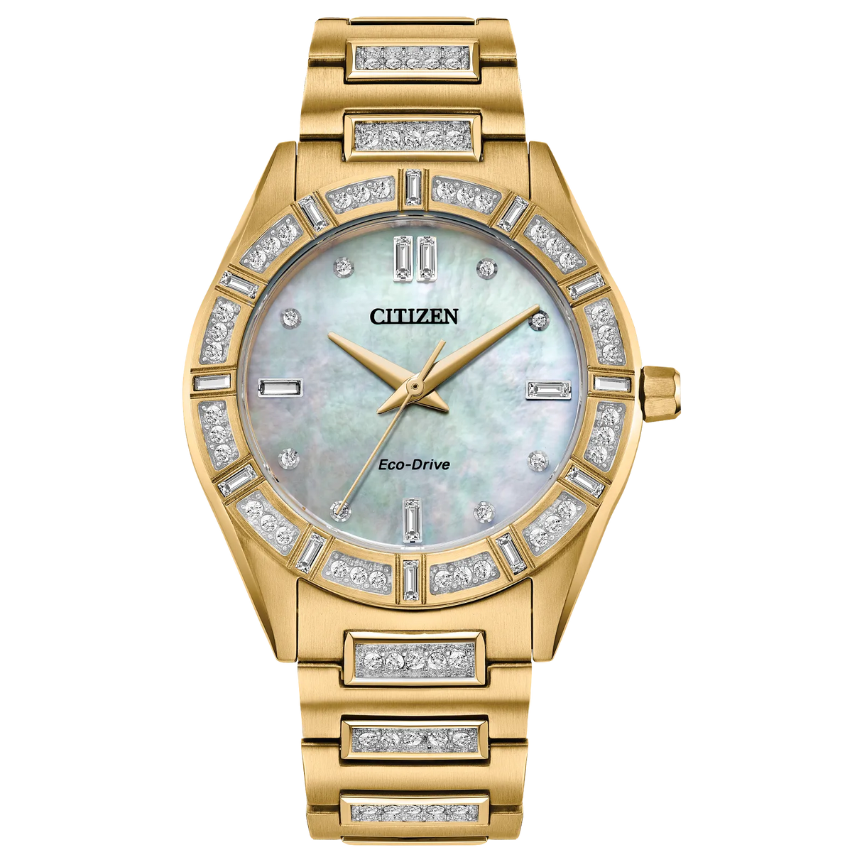EM1022-51D Reloj Citizen Silhouette de mujer correa de metal 34 mm