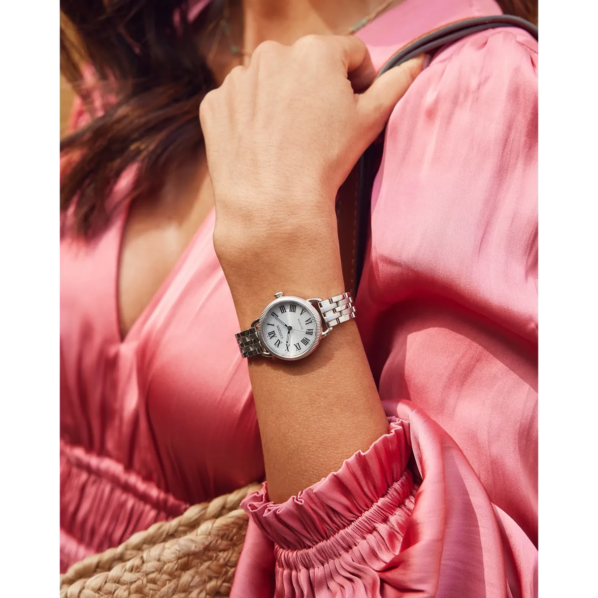 EM1050-56A Reloj de dama Citizen Coin Edge correa de metal