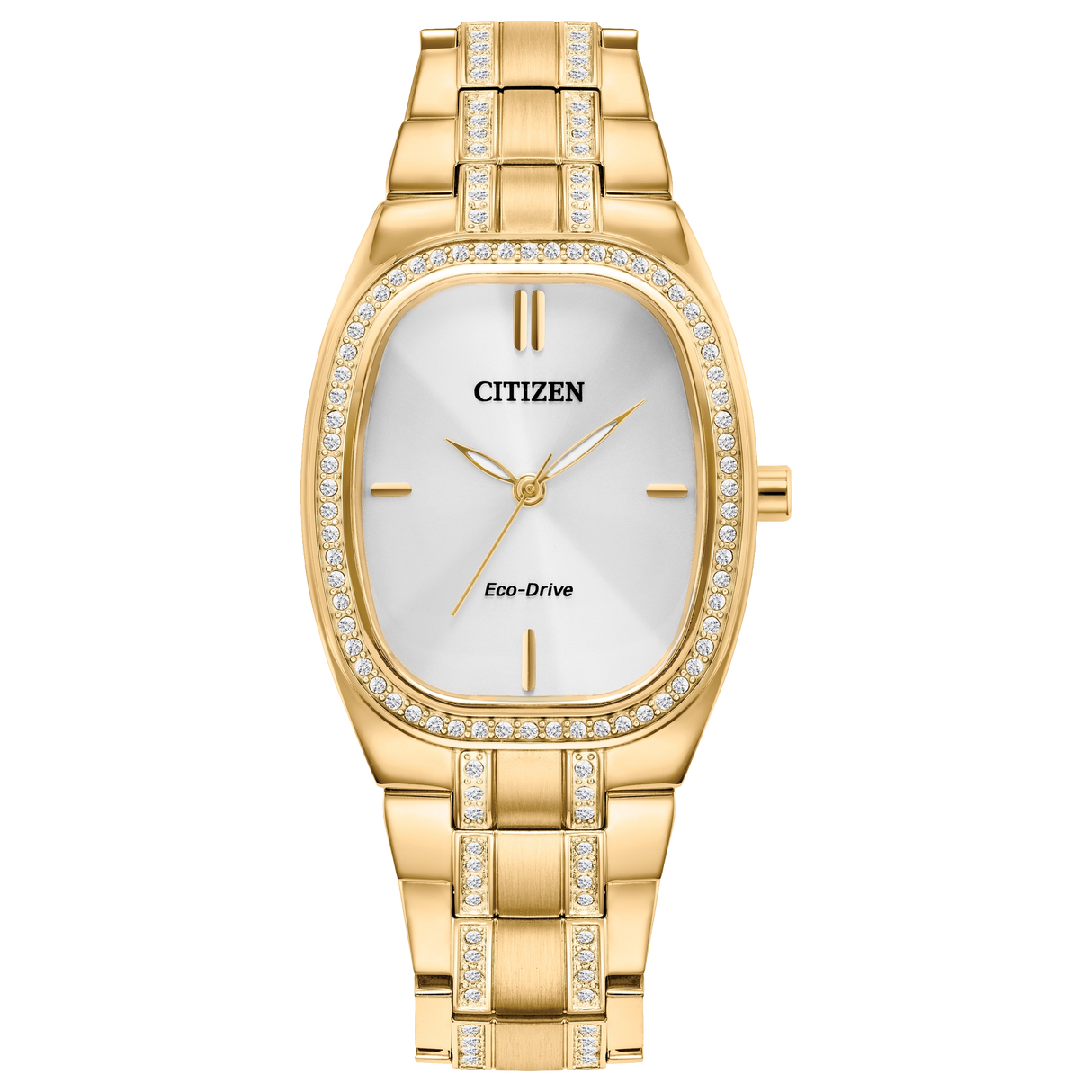EM1082-50A Reloj Citizen Crystal de dama pulsera de metal