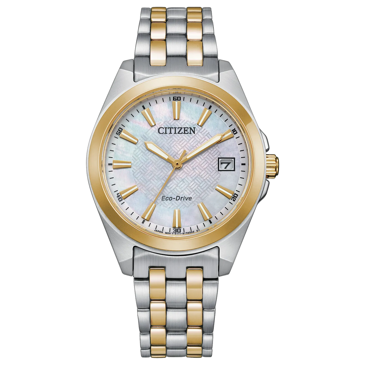 EO1224-54D Reloj Citizen Peyten de dama banda de metal 33mm