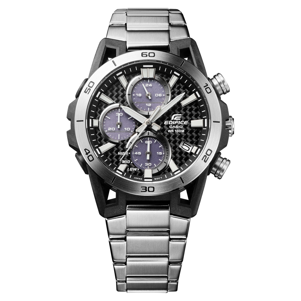 EQS-960 Reloj Edifice para hombre pulsera de caucho