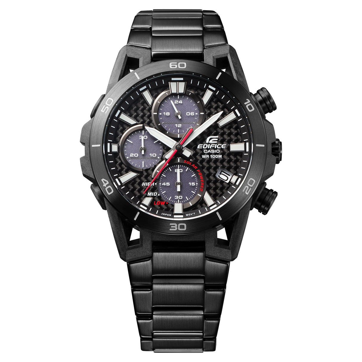 EQS-960 Reloj Edifice para hombre pulsera de caucho