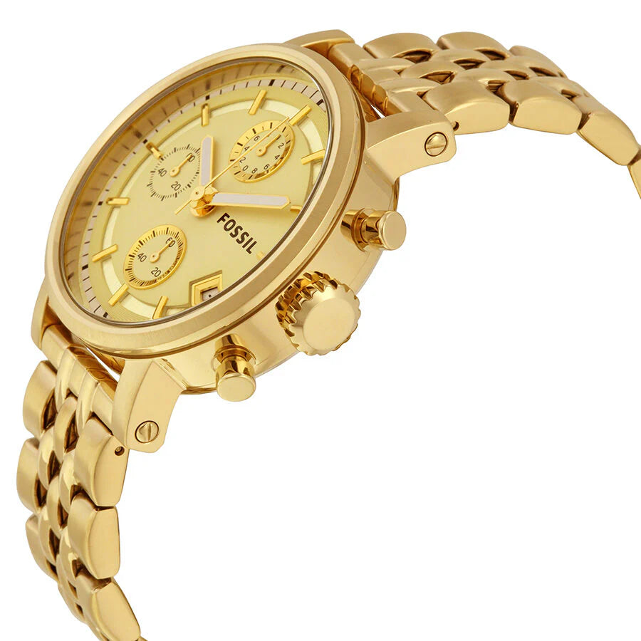 Reloj Fossil Boyfriend de mujer pulsera de acero inoxidable