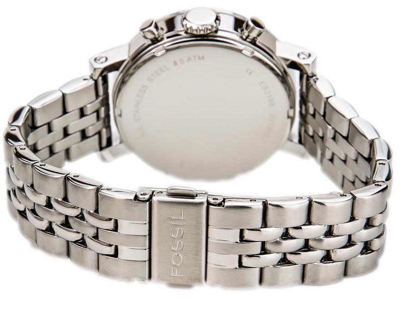 Reloj Fossil Boyfriend de mujer pulsera de acero inoxidable