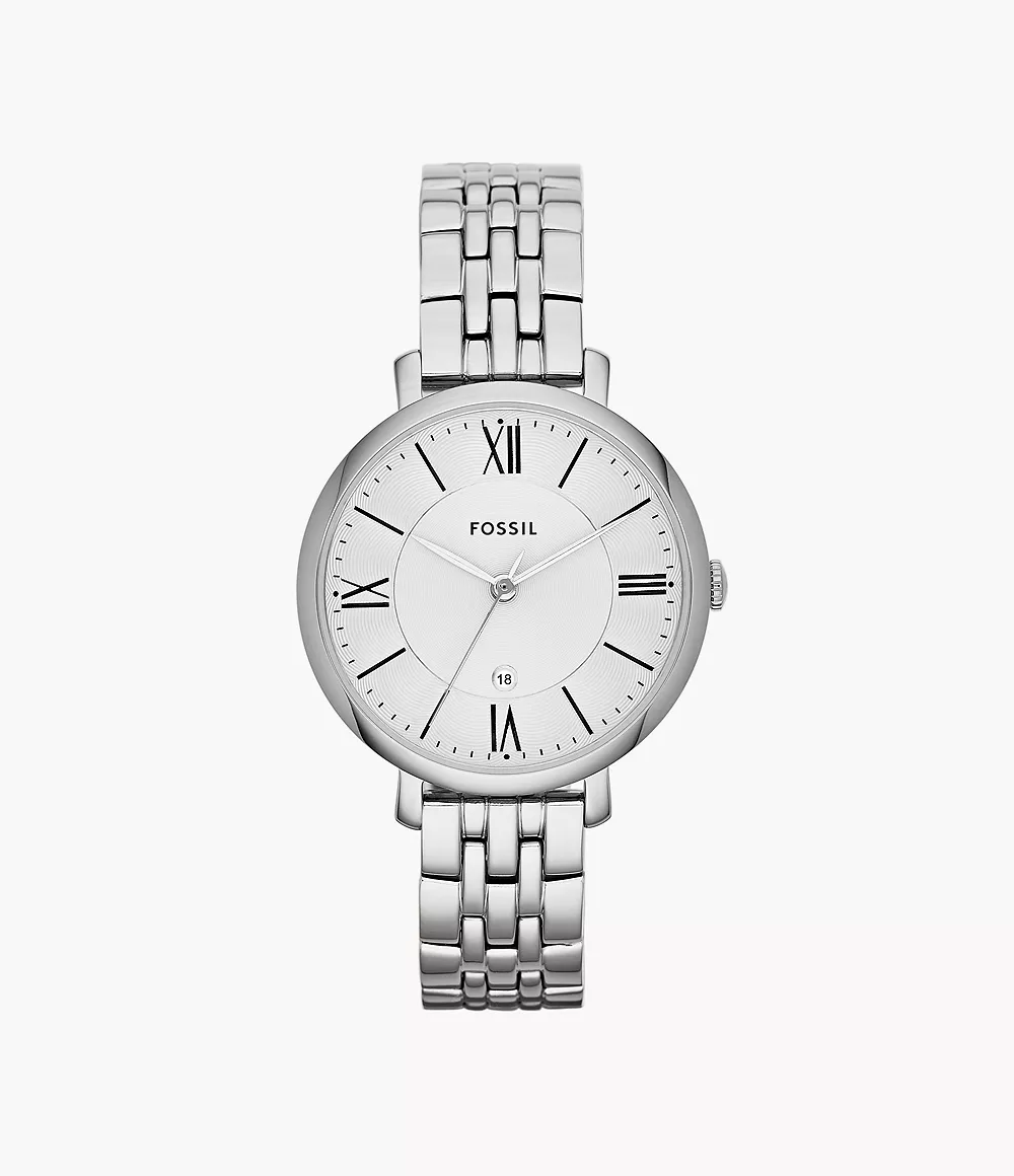 Reloj Fossil Jacqueline de dama correa de metal 36 mm