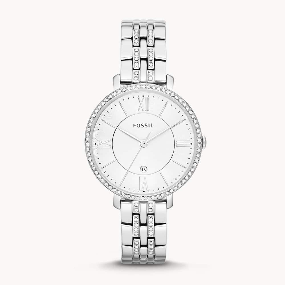 Reloj Fossil Jacqueline de dama correa de metal 36 mm