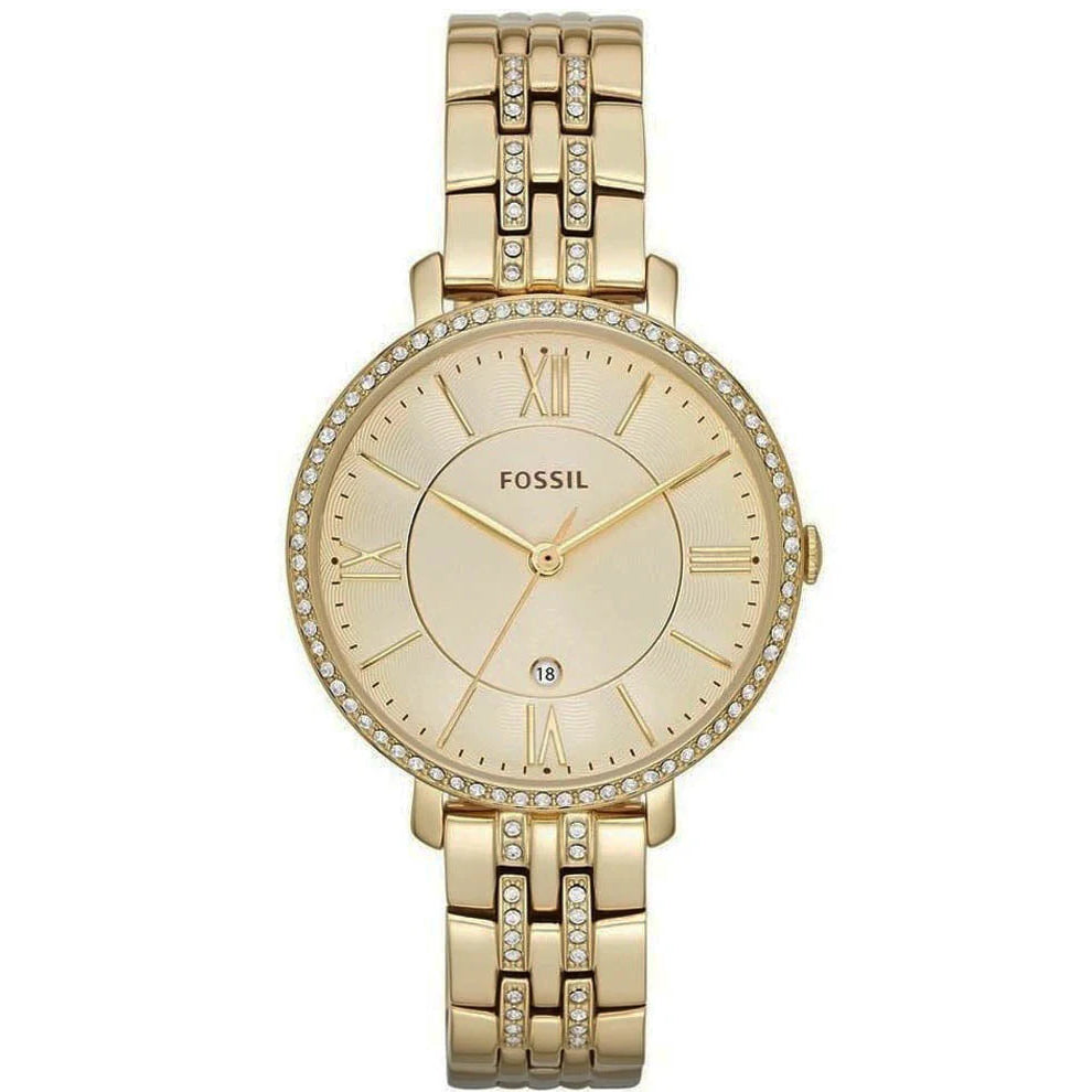 Reloj Fossil Jacqueline de dama banda de metal 36mm