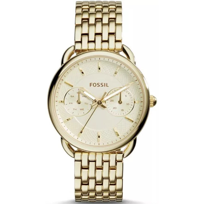 Fossil Reloj Análogo de Metal Color Rosado para Señorita