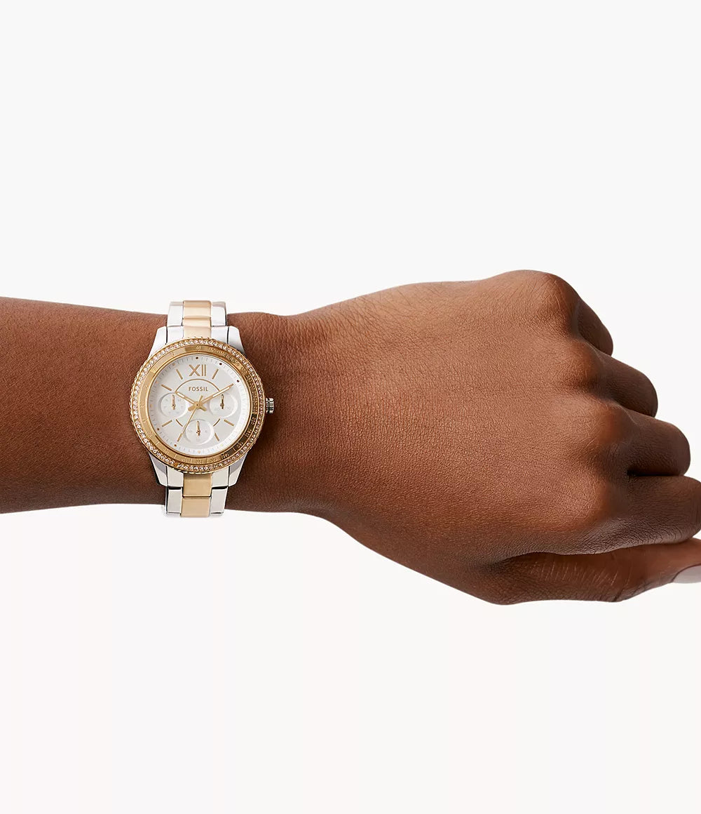 Reloj Fossil Stella de mujer pulsera de metal 37 mm