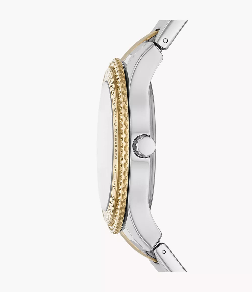 Reloj Fossil Stella de mujer pulsera de metal 37 mm