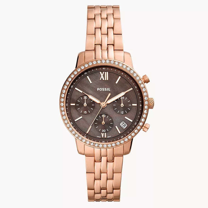 Reloj Fossil Neutra para dama pulsera de metal