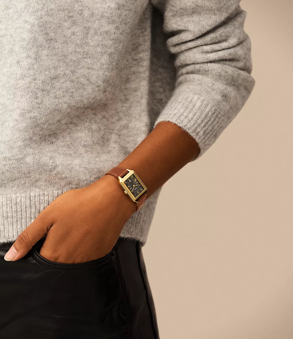 Reloj Fossil Raquel para dama pulsera de cuero