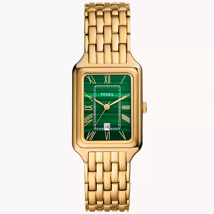 Reloj Fossil para mujer pulsera de metal cuadrado