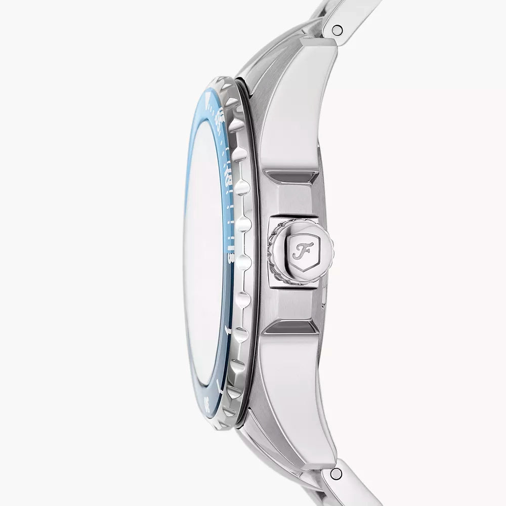 Reloj Fossil Blue Dive para mujer pulsera de metal
