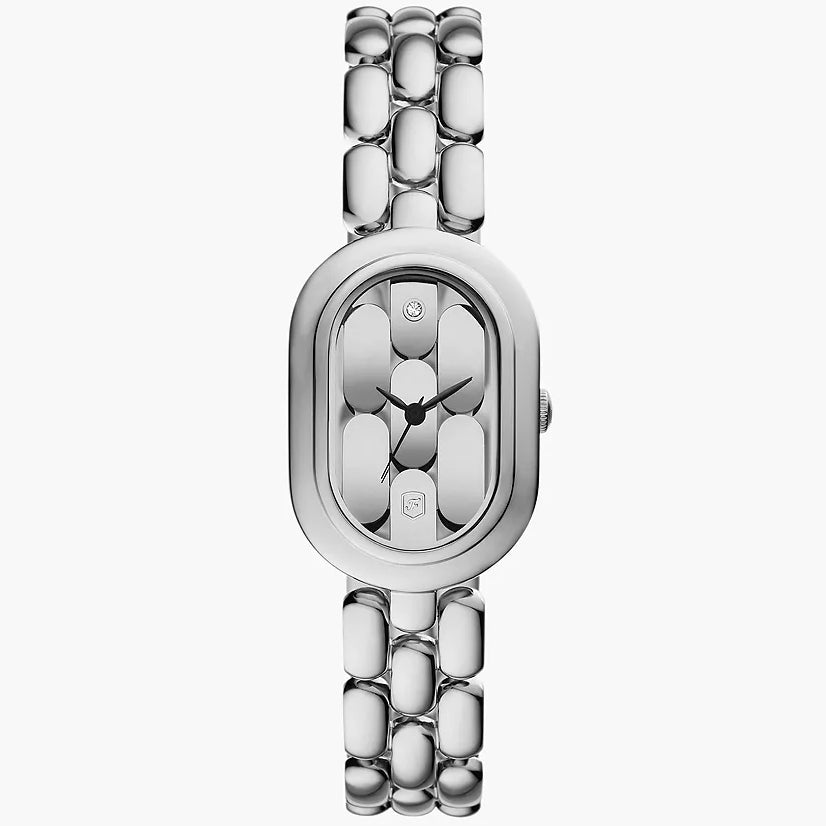 Reloj Fossil Sloan de dama pulsera de metal 24mm