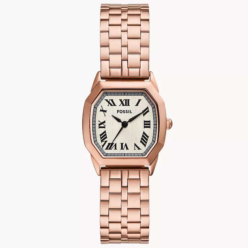 Reloj Fossil Harlow de mujer banda de metal 27 mm