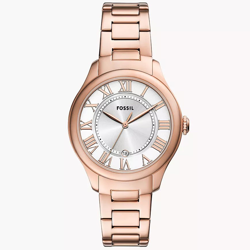Reloj Fossil Gilmore de dama pulsera de metal 38mm